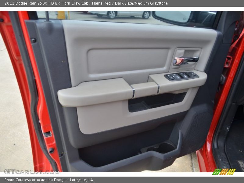 Flame Red / Dark Slate/Medium Graystone 2011 Dodge Ram 2500 HD Big Horn Crew Cab