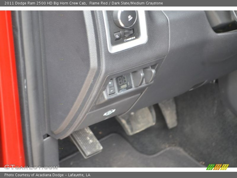 Flame Red / Dark Slate/Medium Graystone 2011 Dodge Ram 2500 HD Big Horn Crew Cab