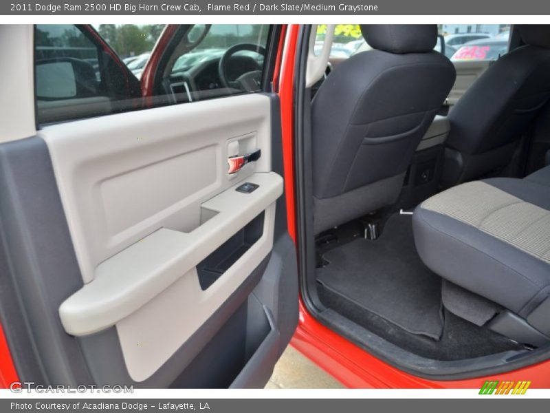 Flame Red / Dark Slate/Medium Graystone 2011 Dodge Ram 2500 HD Big Horn Crew Cab