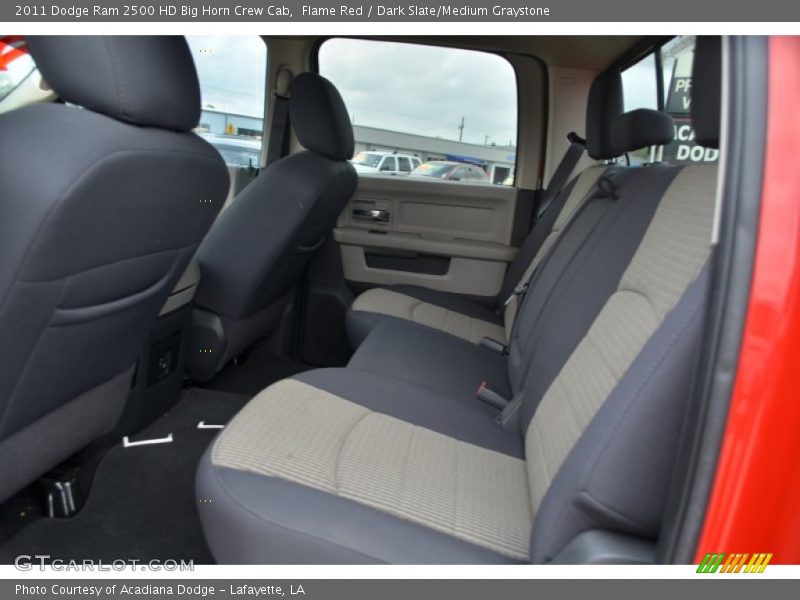 Flame Red / Dark Slate/Medium Graystone 2011 Dodge Ram 2500 HD Big Horn Crew Cab