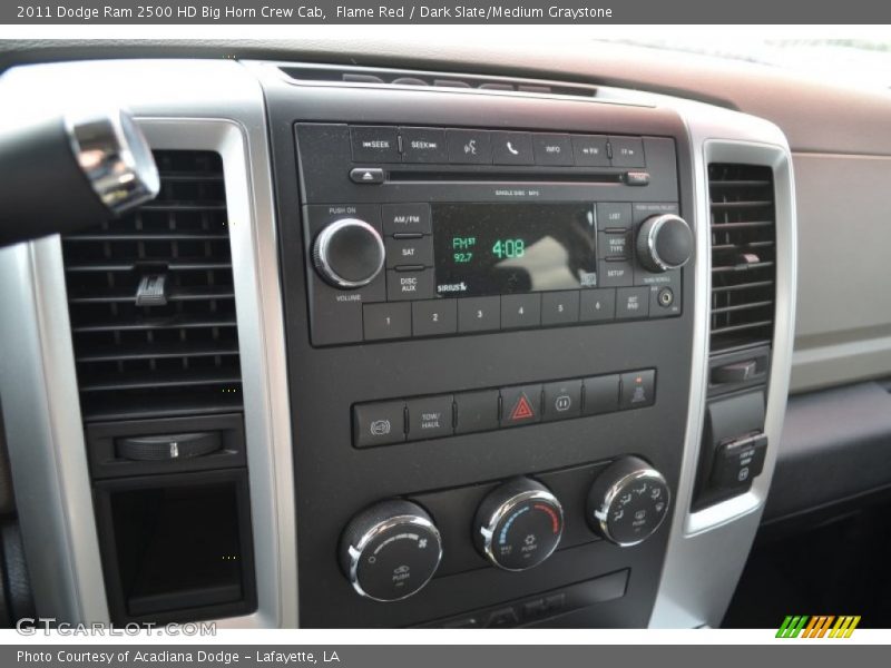 Flame Red / Dark Slate/Medium Graystone 2011 Dodge Ram 2500 HD Big Horn Crew Cab