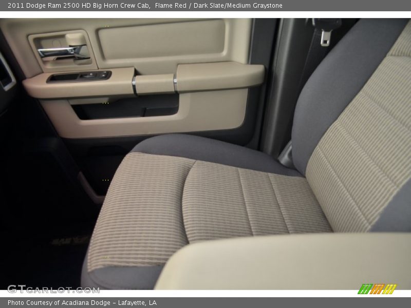 Flame Red / Dark Slate/Medium Graystone 2011 Dodge Ram 2500 HD Big Horn Crew Cab
