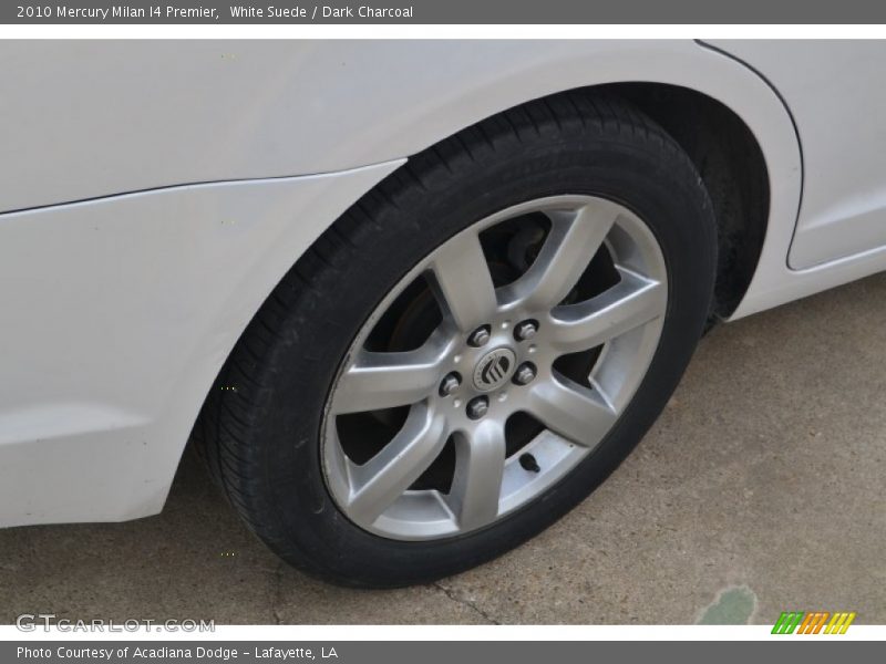 White Suede / Dark Charcoal 2010 Mercury Milan I4 Premier