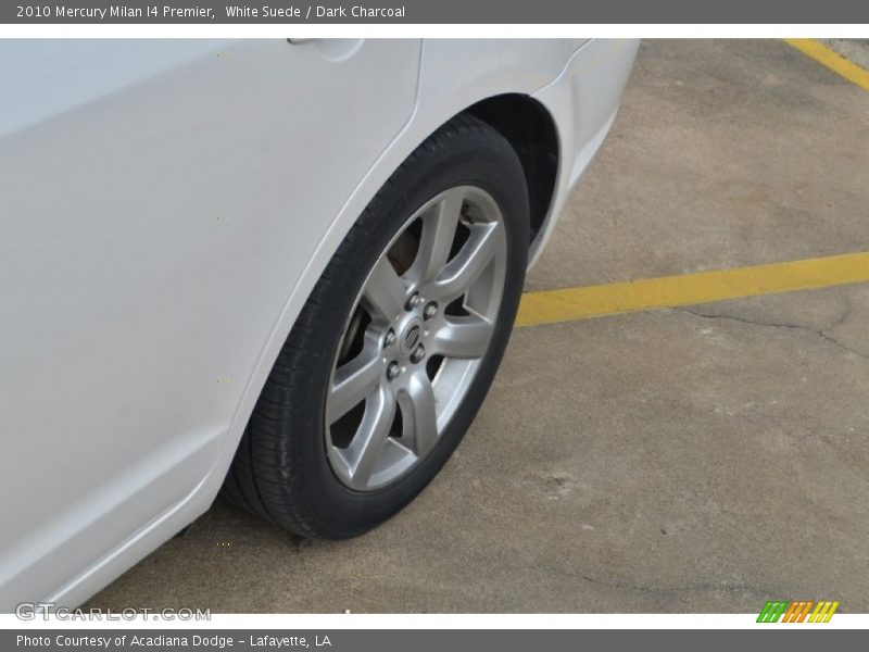 White Suede / Dark Charcoal 2010 Mercury Milan I4 Premier