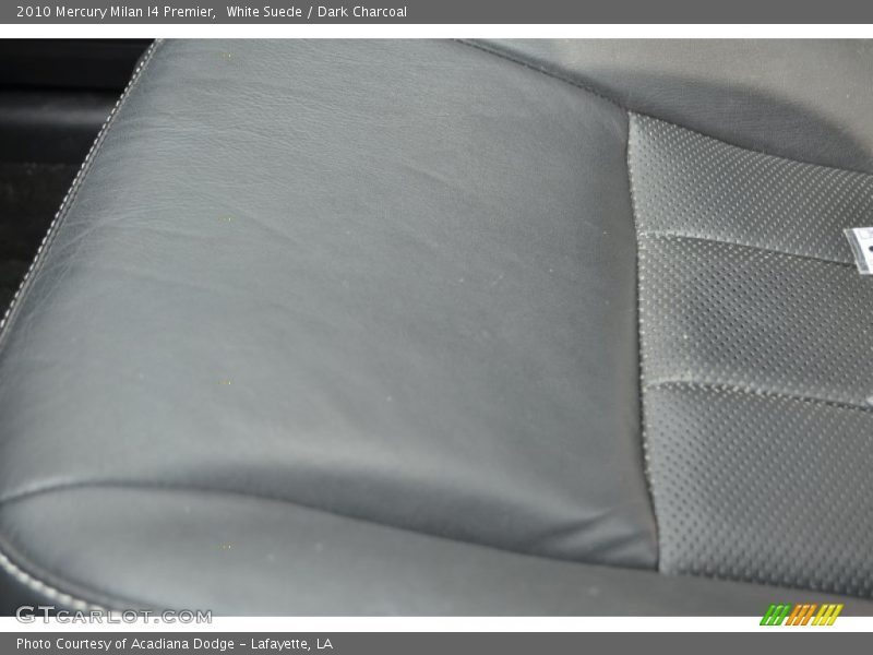 White Suede / Dark Charcoal 2010 Mercury Milan I4 Premier