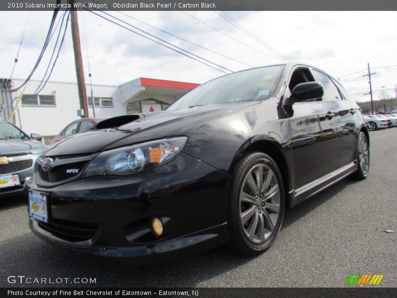 Obsidian Black Pearl / Carbon Black 2010 Subaru Impreza WRX Wagon