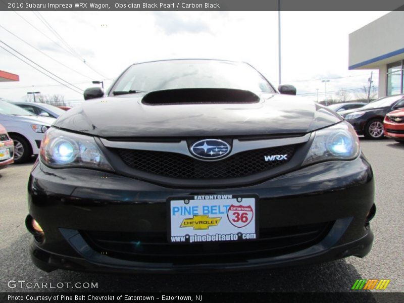 Obsidian Black Pearl / Carbon Black 2010 Subaru Impreza WRX Wagon