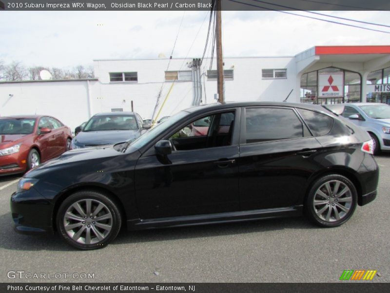 Obsidian Black Pearl / Carbon Black 2010 Subaru Impreza WRX Wagon