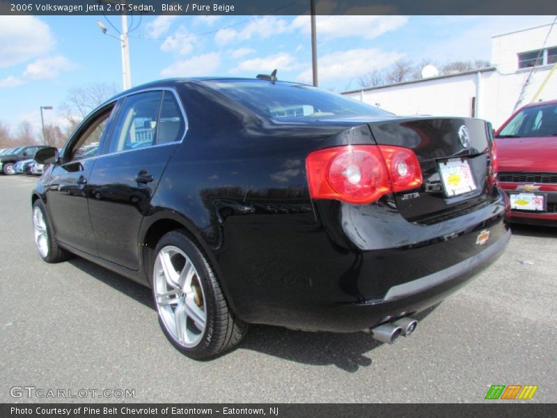 Black / Pure Beige 2006 Volkswagen Jetta 2.0T Sedan
