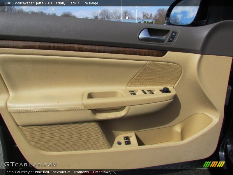 Black / Pure Beige 2006 Volkswagen Jetta 2.0T Sedan