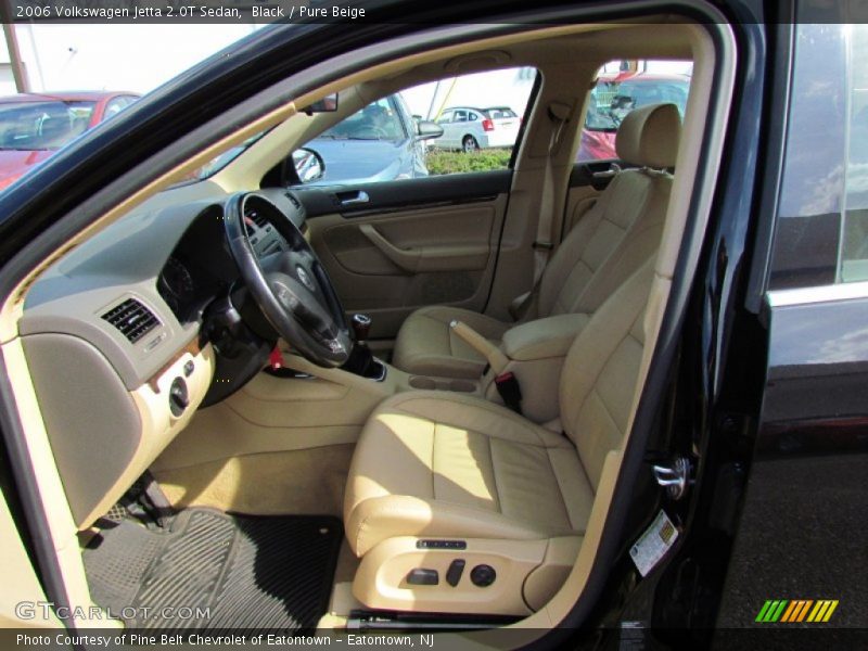 Black / Pure Beige 2006 Volkswagen Jetta 2.0T Sedan