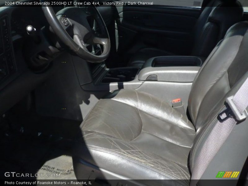 Victory Red / Dark Charcoal 2004 Chevrolet Silverado 2500HD LT Crew Cab 4x4
