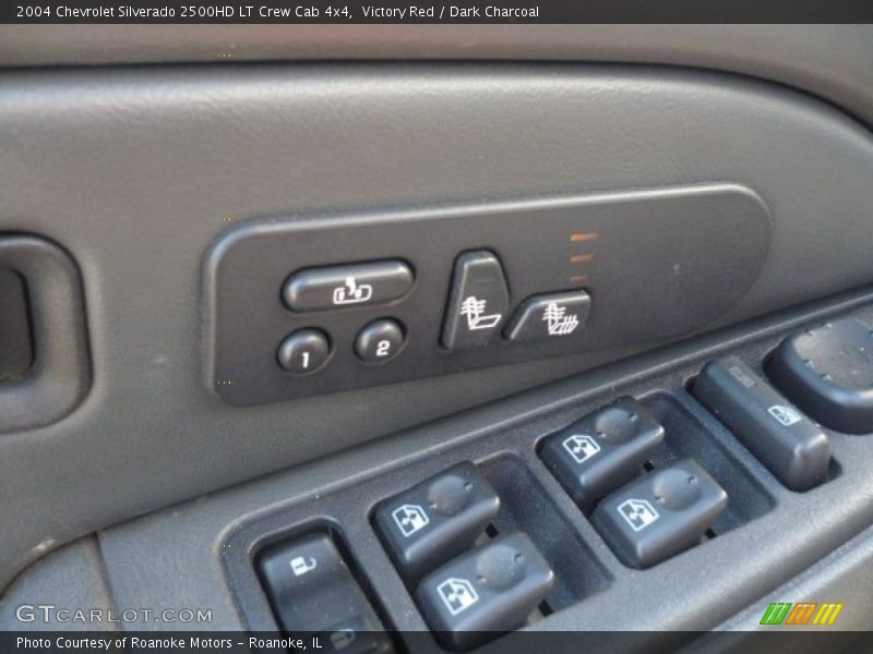 Victory Red / Dark Charcoal 2004 Chevrolet Silverado 2500HD LT Crew Cab 4x4