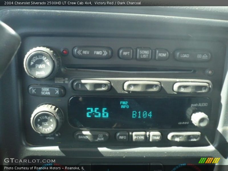 Victory Red / Dark Charcoal 2004 Chevrolet Silverado 2500HD LT Crew Cab 4x4
