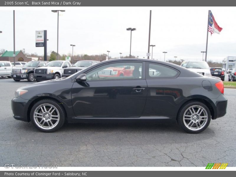 Black Sand Mica / Dark Gray 2005 Scion tC