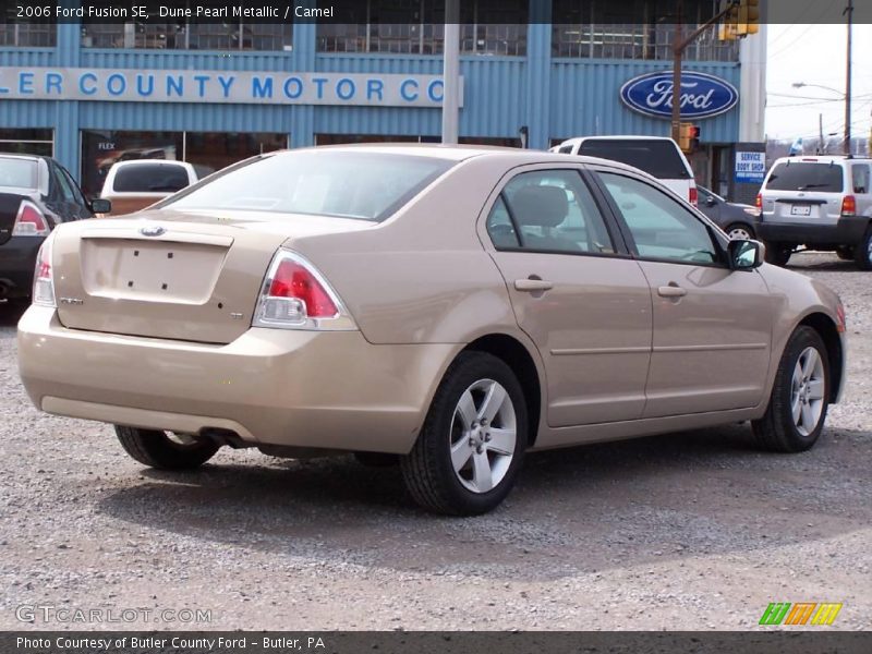 Dune Pearl Metallic / Camel 2006 Ford Fusion SE