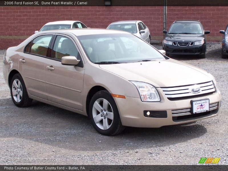 Dune Pearl Metallic / Camel 2006 Ford Fusion SE