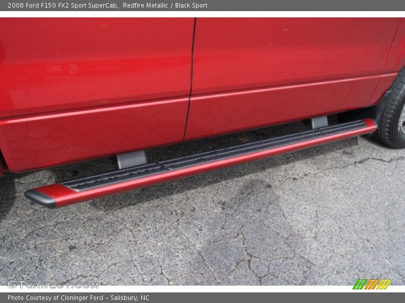 Redfire Metallic / Black Sport 2008 Ford F150 FX2 Sport SuperCab