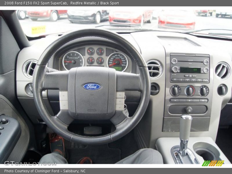 Redfire Metallic / Black Sport 2008 Ford F150 FX2 Sport SuperCab