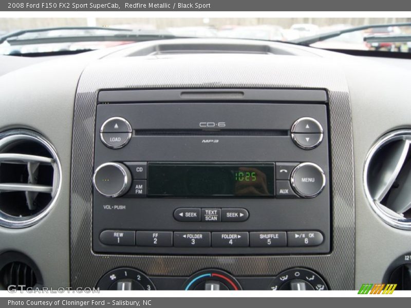 Audio System of 2008 F150 FX2 Sport SuperCab