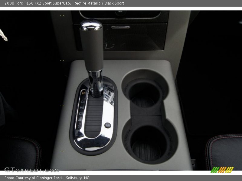Redfire Metallic / Black Sport 2008 Ford F150 FX2 Sport SuperCab