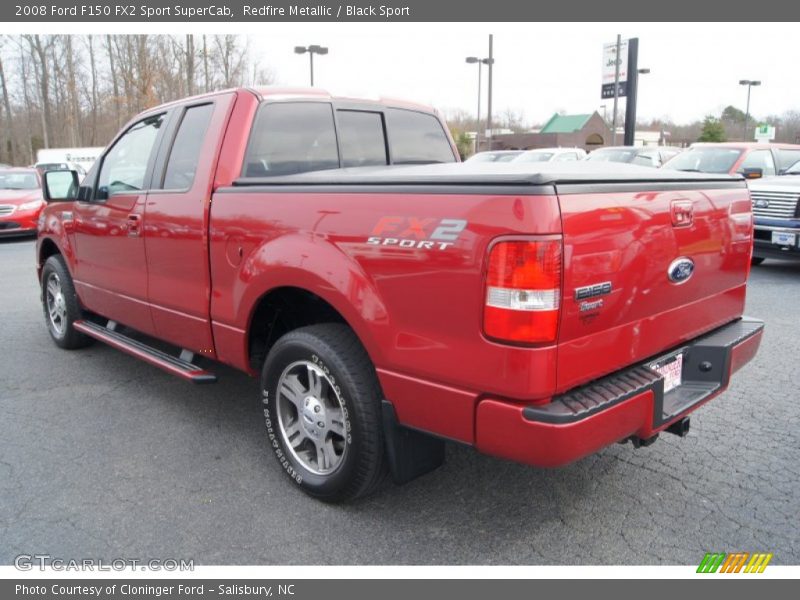  2008 F150 FX2 Sport SuperCab Redfire Metallic