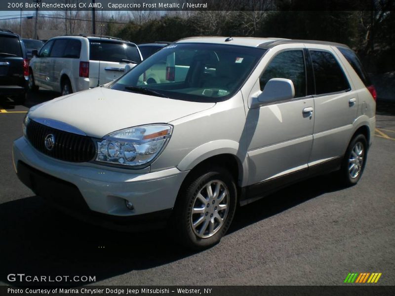 Cappuccino Frost Metallic / Neutral 2006 Buick Rendezvous CX AWD