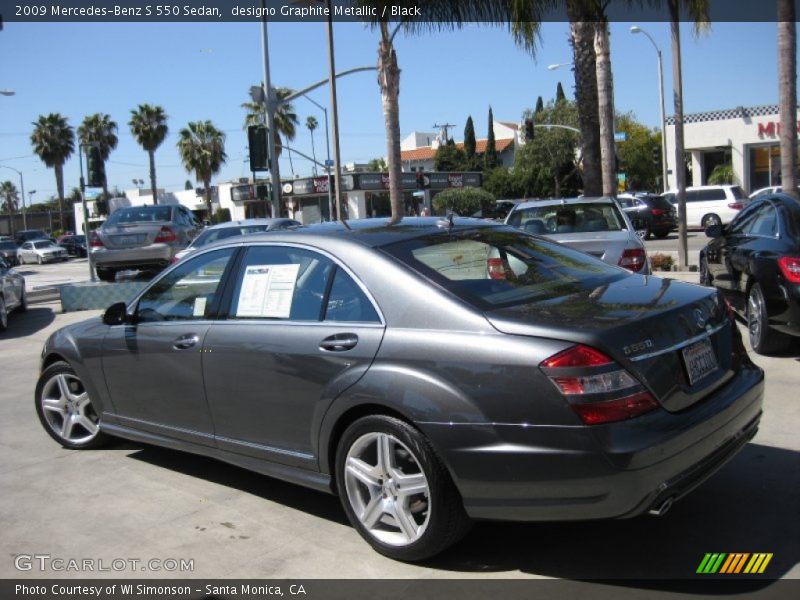 2009 S 550 Sedan designo Graphite Metallic