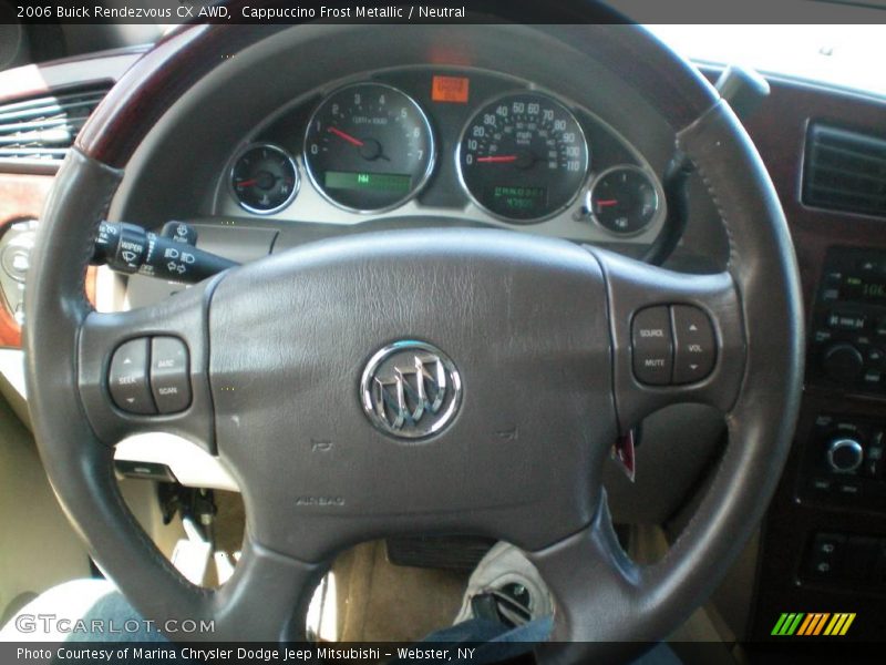 Cappuccino Frost Metallic / Neutral 2006 Buick Rendezvous CX AWD