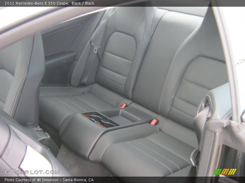 Black / Black 2012 Mercedes-Benz E 350 Coupe