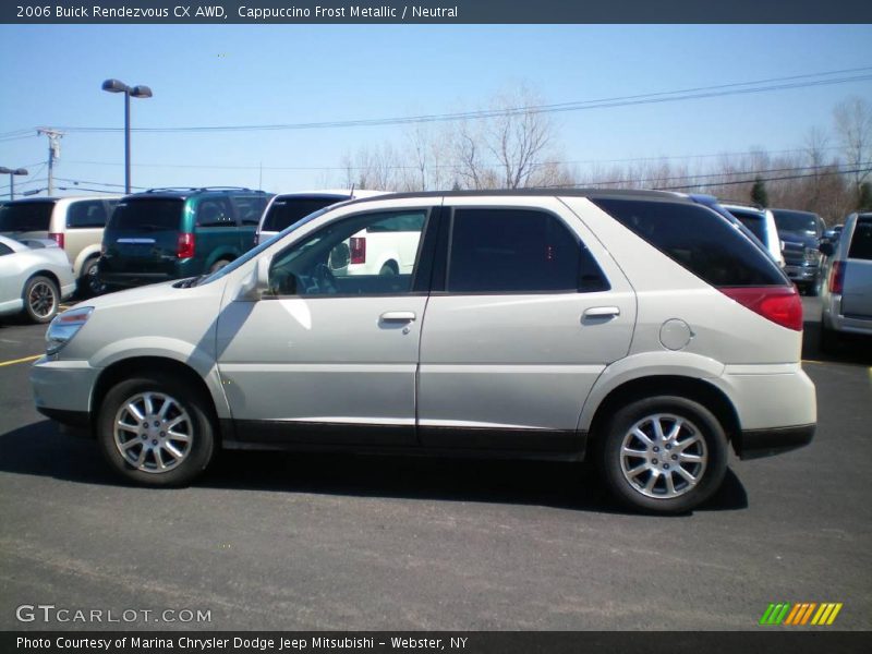 Cappuccino Frost Metallic / Neutral 2006 Buick Rendezvous CX AWD