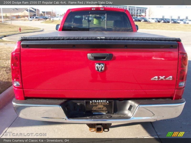 Flame Red / Medium Slate Gray 2006 Dodge Ram 1500 ST Regular Cab 4x4