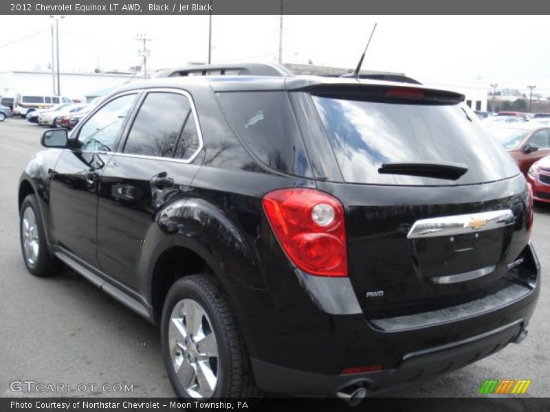 Black / Jet Black 2012 Chevrolet Equinox LT AWD
