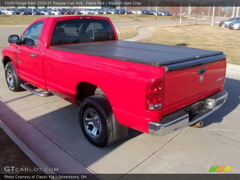 Flame Red / Medium Slate Gray 2006 Dodge Ram 1500 ST Regular Cab 4x4