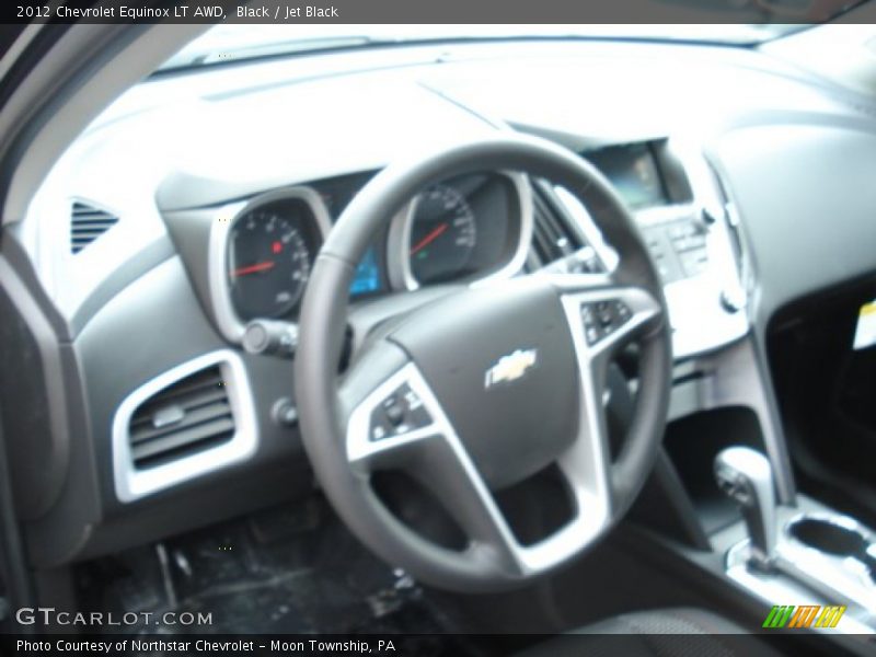 Black / Jet Black 2012 Chevrolet Equinox LT AWD
