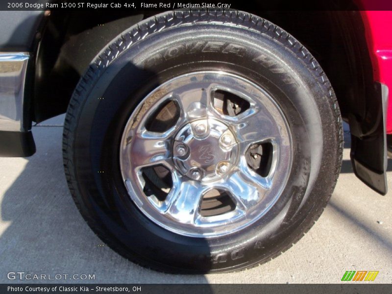 Flame Red / Medium Slate Gray 2006 Dodge Ram 1500 ST Regular Cab 4x4