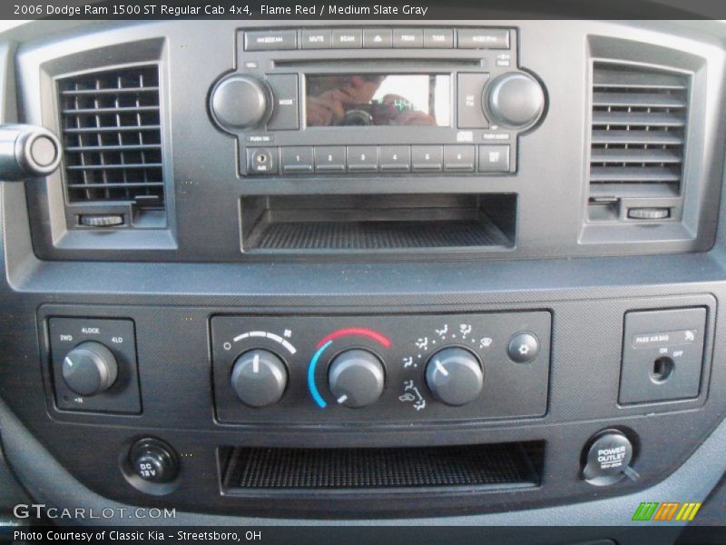 Flame Red / Medium Slate Gray 2006 Dodge Ram 1500 ST Regular Cab 4x4