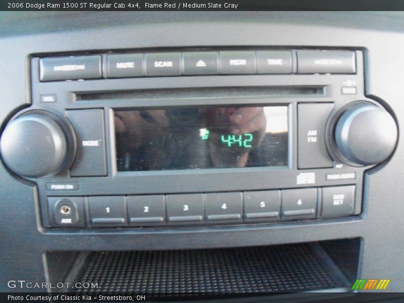 Flame Red / Medium Slate Gray 2006 Dodge Ram 1500 ST Regular Cab 4x4
