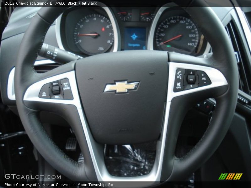 Black / Jet Black 2012 Chevrolet Equinox LT AWD