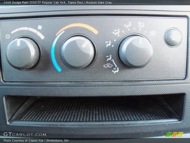 Flame Red / Medium Slate Gray 2006 Dodge Ram 1500 ST Regular Cab 4x4