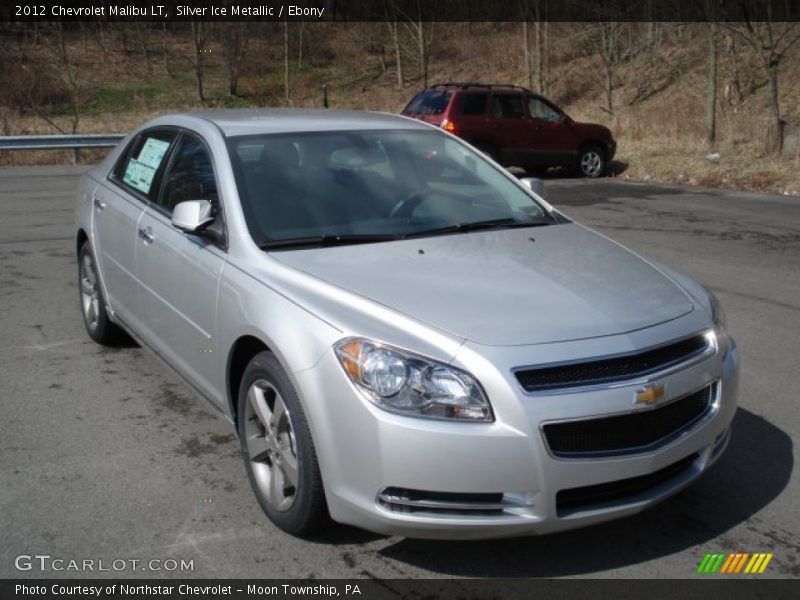 Silver Ice Metallic / Ebony 2012 Chevrolet Malibu LT