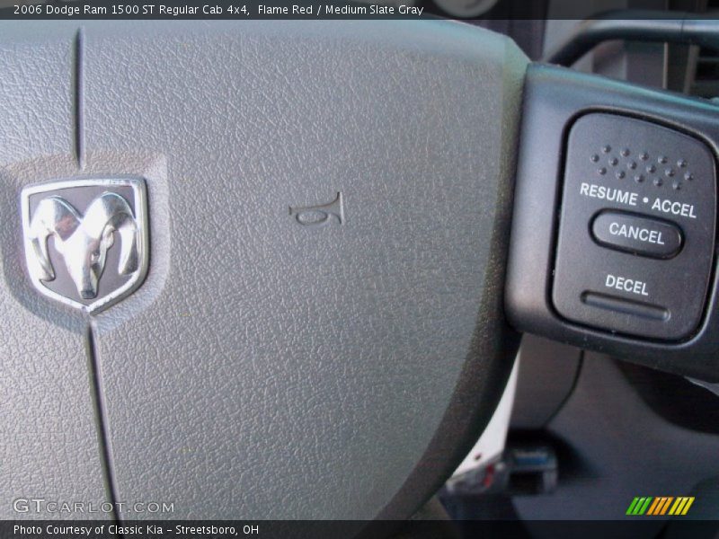 Flame Red / Medium Slate Gray 2006 Dodge Ram 1500 ST Regular Cab 4x4