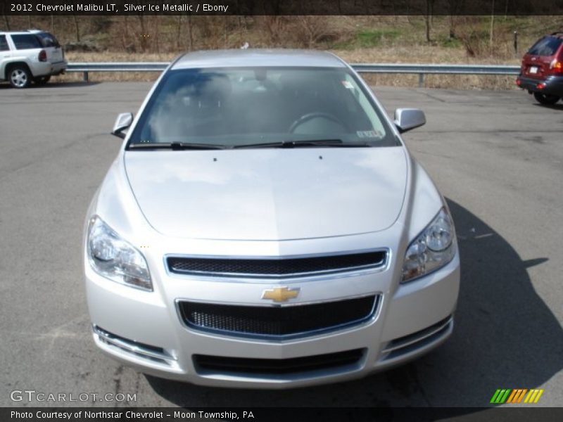 Silver Ice Metallic / Ebony 2012 Chevrolet Malibu LT