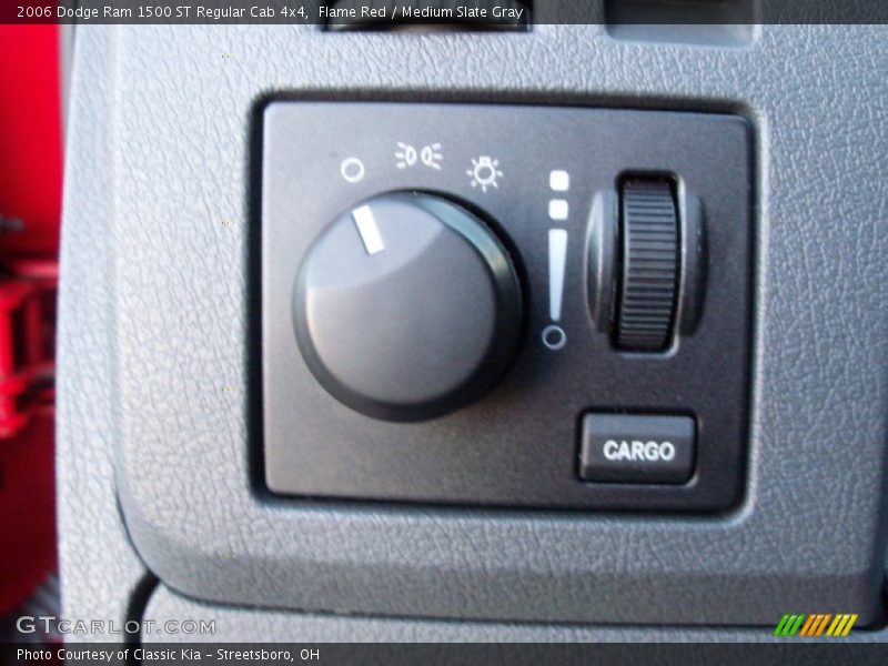 Flame Red / Medium Slate Gray 2006 Dodge Ram 1500 ST Regular Cab 4x4