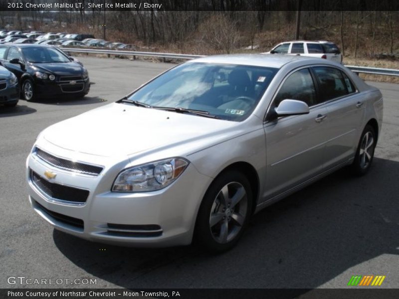 Silver Ice Metallic / Ebony 2012 Chevrolet Malibu LT