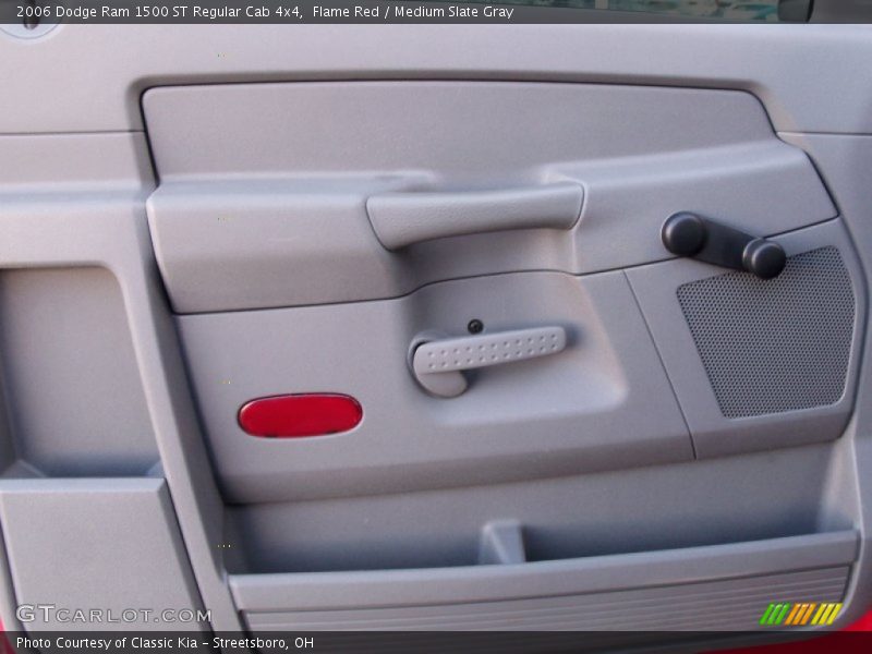 Flame Red / Medium Slate Gray 2006 Dodge Ram 1500 ST Regular Cab 4x4