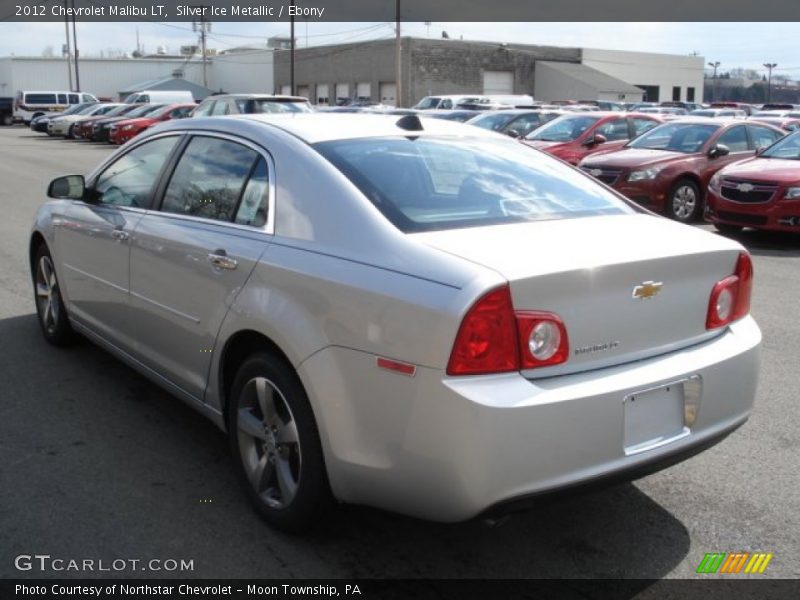 Silver Ice Metallic / Ebony 2012 Chevrolet Malibu LT