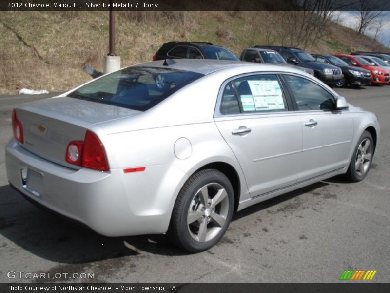 Silver Ice Metallic / Ebony 2012 Chevrolet Malibu LT