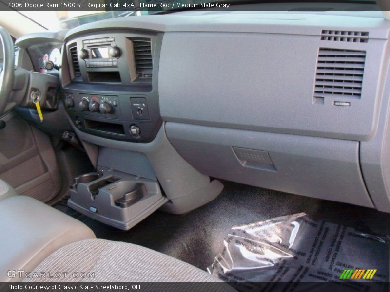 Flame Red / Medium Slate Gray 2006 Dodge Ram 1500 ST Regular Cab 4x4