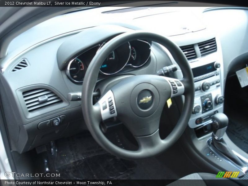 Silver Ice Metallic / Ebony 2012 Chevrolet Malibu LT